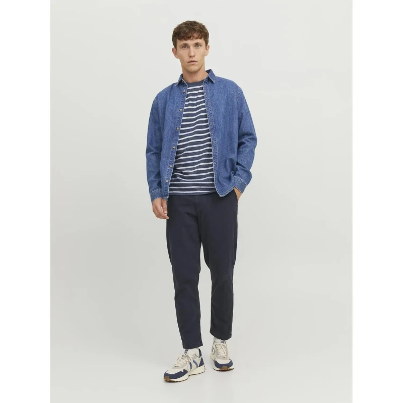 Image of Jack and Jones Harlow Chino Trouser - Blue Blue 30 R