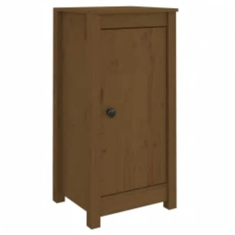 Image of VIDAXL Sideboards 2 pcs Honey Brown 39x35x80cm Solid Wood Pine Vidaxl 8720286922224