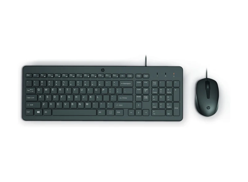 Image of HP 150 Wired Mouse and Keyboard