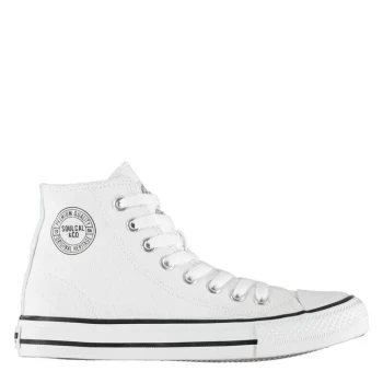 Image of SoulCal Juniors Canvas Hi Tops - White