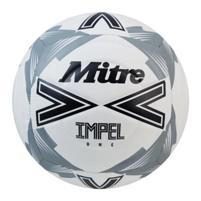 Image of Mitre Impel One 2024 Football White/black/grey (5)
