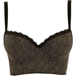 Image of Freya Summer Haze Underwired Longline Bra - Black