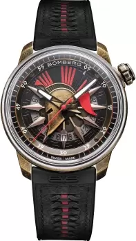 Image of Bomberg Watch BB-01 Auto Spartan Red Black Limited Edition