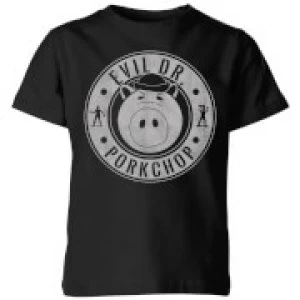 Image of Toy Story Dr Porkchop Kids T-Shirt - Black - 5-6 Years