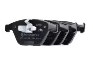 Image of ATE Brake pad set BMW 13.0470-7238.2 34116780711,34116794917