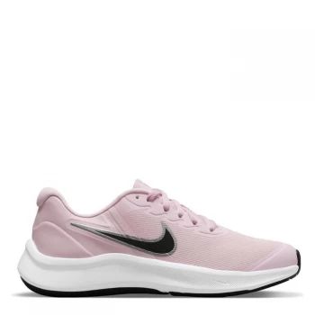 Image of Nike Star Runner 3 Big Kids Running Shoe - Pink/Black