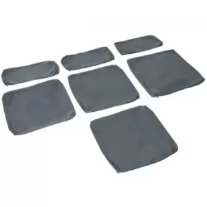 Image of Outsunny Cushion Cover Replacement Garden Rattan Patio Furniture Seat Cover