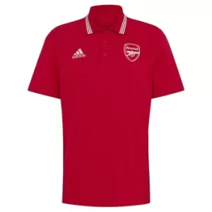 Image of 2022-2023 Arsenal DNA Polo Shirt (Red)