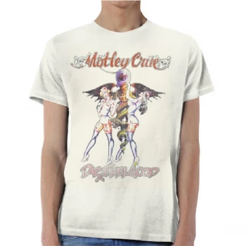 Image of Motley Crue - Dr Feelgood Vintage Unisex Medium T-Shirt - Neutral