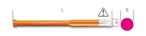 Image of Beta Tools 1701N Masonry Chisel 23 x 250mm 017010001