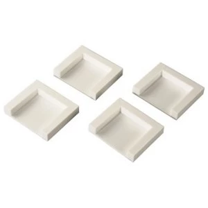 Image of Xavax Dryer Fixing Plates for Adhesion, set of 4