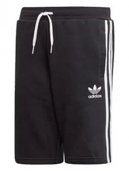 Image of Adidas Originals ChildrenS Fleece Shorts - Black