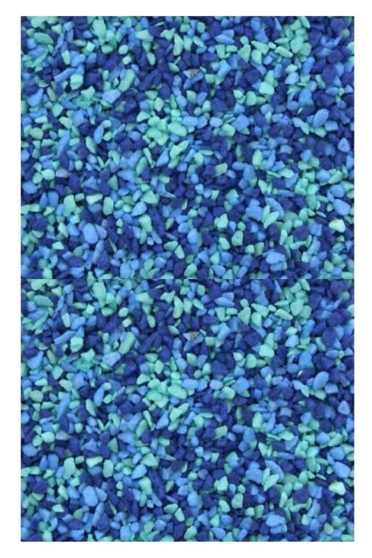 Image of Aqua One Decorative Mixed Aqua + Blue Aquarium Gravel 2kg (2mm) Multi unisex