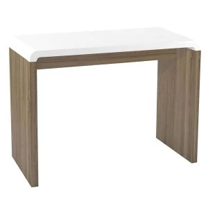 Image of Charles Bentley Walnut Gloss Console Table
