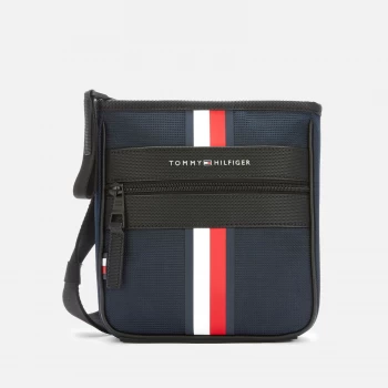 Image of Tommy Hilfiger Mens Elevated Tape Mini Crossover Bag - Navy