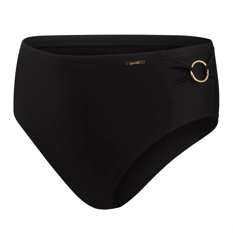 Image of Speedo Womens Shaping High Waist Brief - Black 36/12