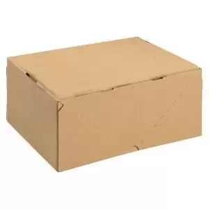 Image of Carton with Lid 305x215x150mm Brown Pack of 10 144668114 SO10483