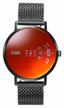 Image of STORM Remi V2 Mesh Slate Red Black Mesh Bracelet Red Watch