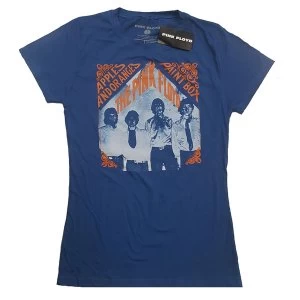 Image of Pink Floyd - Apples & Oranges Ladies Medium T-Shirt - Blue