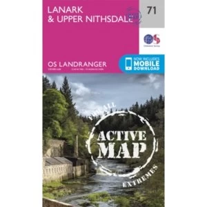 Image of Lanark & Upper Nithsdale by Ordnance Survey (Sheet map, folded, 2016)