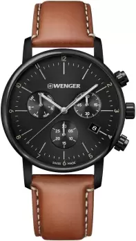 Image of Wenger Watch Urban Classic Chrono Mens - Black