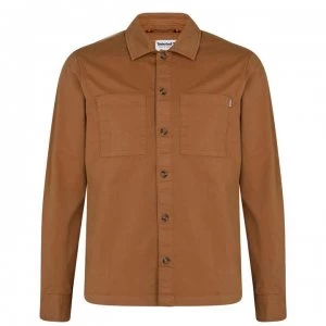 Image of Timberland Garment Dyed Overshirt - Wheat Boot