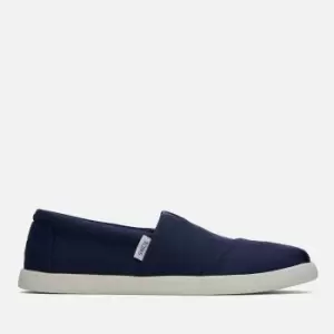 Image of TOMS Mens Alpargata Forward Canvas Pumps - UK 8