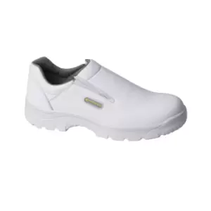 Image of Delta Plus Unisex Hygiene Non Slip Safety Shoe / Workwear (5) (White)