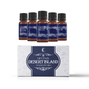 Image of Mystic Moments Desert Island Fragrant Oils Gift Starter Pack