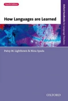 Image of How Languages Are Learned by Patsy Lightbown Book