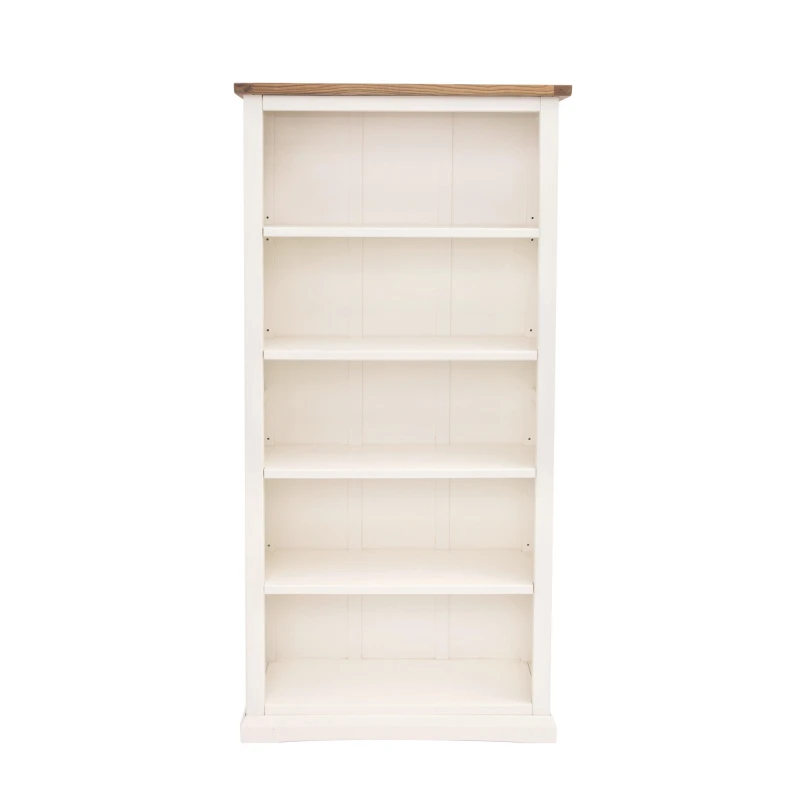 Image of Cabinet Bits Bookcase with plinth 180x90x30cm in Off-White Size: 180 x 90 x 30cm Off-White Unisex 180 x 90 x 30 cm