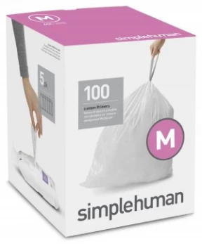 Image of simplehuman Bin Liner Code M x 100 Liners