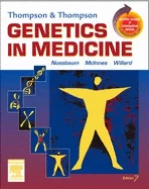 Image of thompson and thompson genetics in medicine with student consult online acce