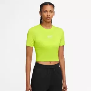 Image of Nike Air Cropped T Shirt Ladies - Green