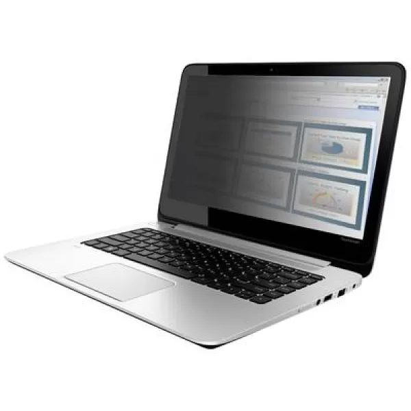 Image of V7 Videoseven Privacy screen filter 35,6cm (14) Image format: 16:9, 16:9 (1080p) PS140W9 Compatible with: Laptop
