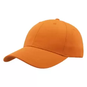 Image of Atlantis Zoom Sports 6 Panel Baseball Cap (Pack Of 2) (One Size) (Orange)