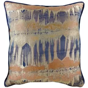 Image of Evans Lichfield Inca Cushion Cover (One Size) (Royal Blue) - Royal Blue