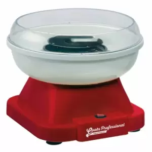 Image of Cooks Professional D9065 Retro Edition Candy Floss Maker - Red
