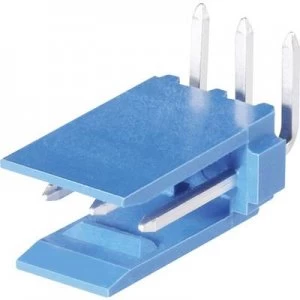 Image of TE Connectivity 281698 4 Pin strip standard AMPMODU HE14 Total number of pins 4 Contact spacing 2.54mm