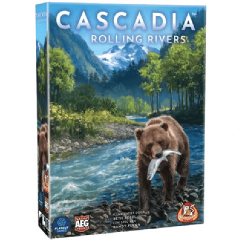 Image of Asmodee Cascadia: Rolling Rivers - Brand New And Sealed