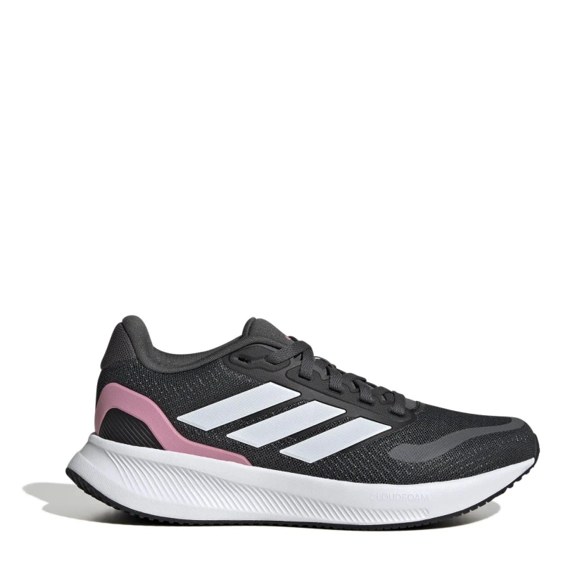 Image of adidas Runfalcon 5 Kids Trainers Grey/Pink female 5.5 (38.7)