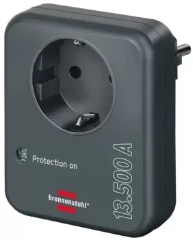 Image of Brennenstuhl 1506996 surge protector Anthracite 1 AC outlet(s) 230 V