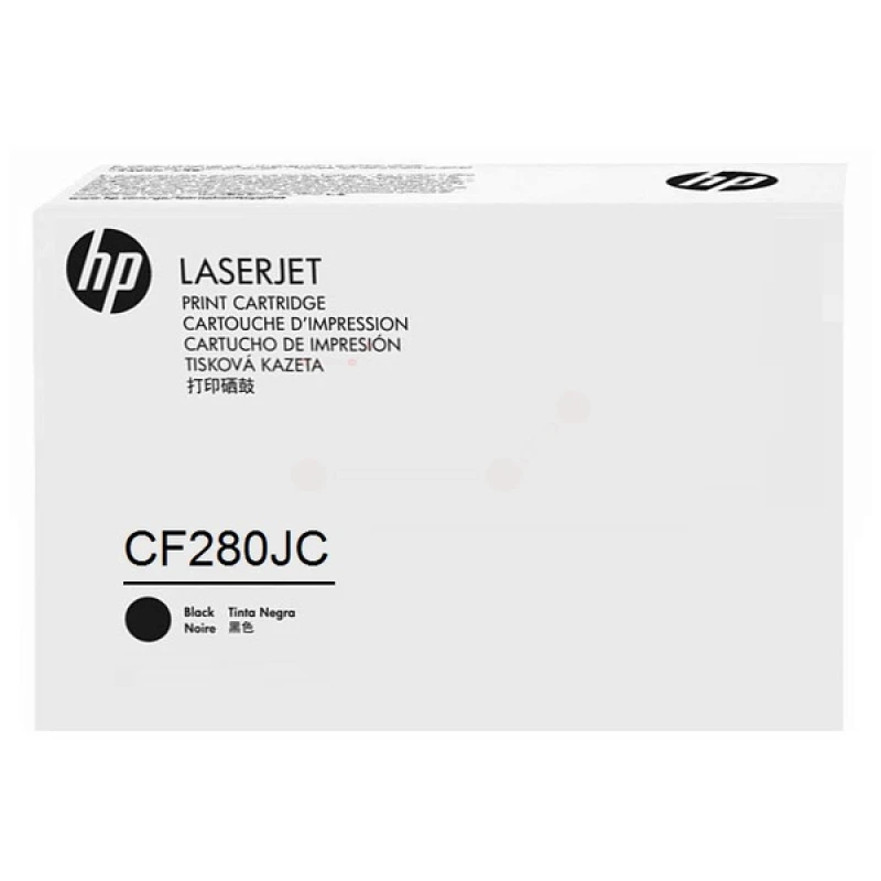 Image of HP CF280JC/80J Toner cartridge Black Contract. 10K pages ISO/IEC 19752