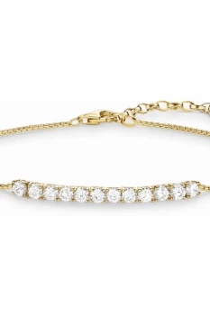Image of Ladies Thomas Sabo Sterling Silver Glam & Soul Tennis Bracelet A1540-414-14-L19.5V