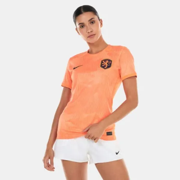 Image of Nike Netherlands Home Shirt 2023 Womens International Replica Shirts 8 (XS) Orange 37698612310