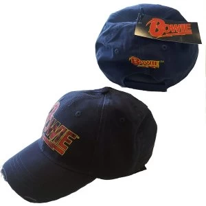 Image of David Bowie - Flash Logo Baseball Cap