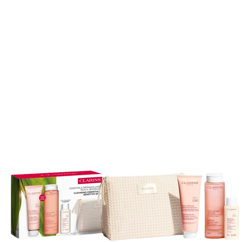 Image of Clarins My Cleansing Essentials Sensitive Skin Gift Set