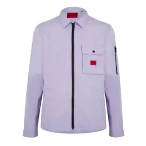 Image of Hugo Emmond Overshirt - Purple