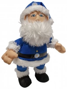 Image of Bleacher Creatures Leicester City FC Santa 10" Plush.