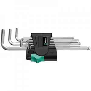 Image of Wera 950 PKL/7 SM N Allen Allen key set 7 Piece